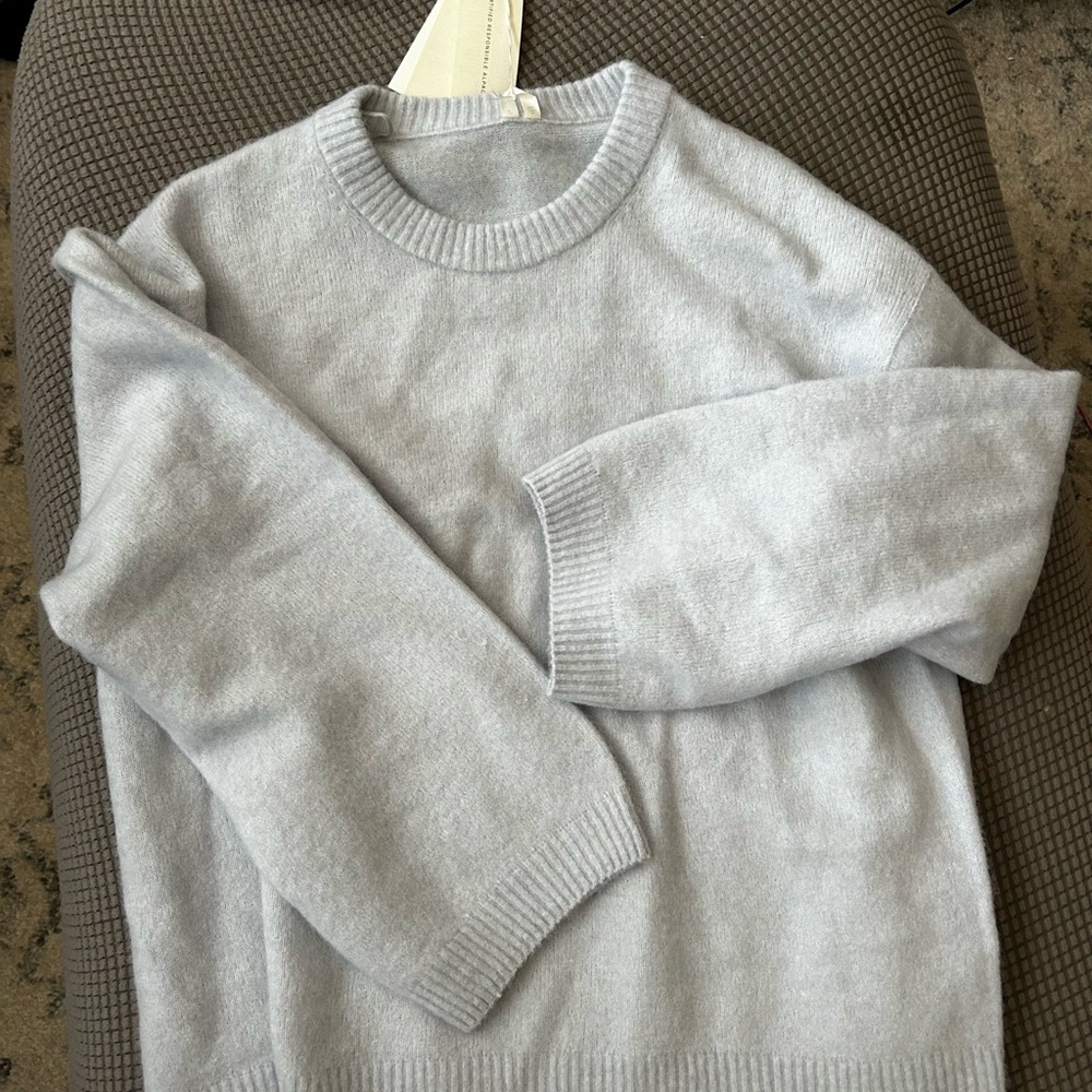 Arket wool alpaca crewneck sweater